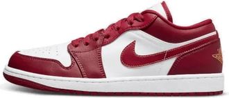 Nike Jordan Cardinal Red Lage Top Sneakers - Heren - Fitnessschoenen - Rood - 40 EU - Fitness