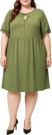 Standards & Practices Dobby Dress in Green at Nordstrom, Size 1 X