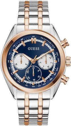 Guess Dawson Chronograph Bracelet Watch, 44mm in 2-Tone at Nordstrom