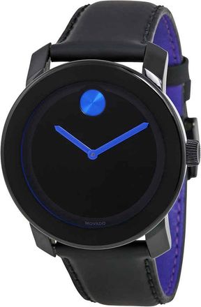 Movado Bold 42 mm Black Dial Unisex Watch 3600015