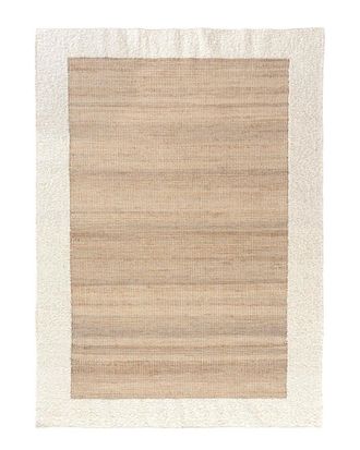LR Home Lr Home Benton Farmhouse Bordered Handmade Area Rug