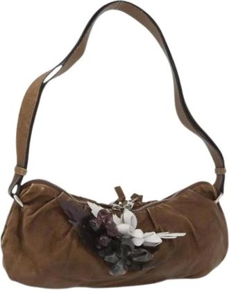 Chlo&eacute; Pre-owned Shoulder Bags, female, Brown, Size: ONE SIZE Pre-owned Shoulder Bag
