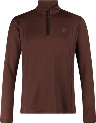 Protest PRTRewill 1/4 Zip Active Top Longsleeve f&uuml;r Herren | braun