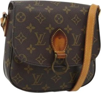Louis Vuitton Pre-owned Cross Body Bags, female, Brown, Size: ONE SIZE Pre-owned Saint Cloud MM Shoulder Bag