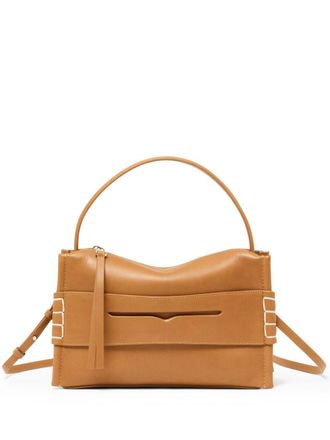 J.W.Anderson Loafer shoulder bag - unisex - Calf Leather/Bovine Split Leather/Zamak - One Size - Brown