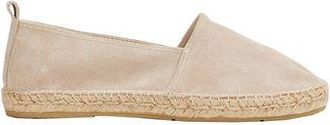 8 by YOOX SUEDE LEATHER ROUND TOE ESPADRILLES