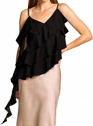 Pink Martini Morgan Top In Black