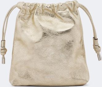 Isabel Marant Silven Mini metallic leather crossbody bag