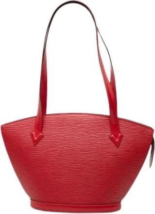 Louis Vuitton Pre-owned Shoulder Bags, female, Red, Size: ONE SIZE Pre-owned Saint Jacques PM