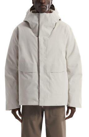 Veilance Sorin Waterproof 850 Fill Power Down Jacket in Dark Cocoon at Nordstrom, Size Medium