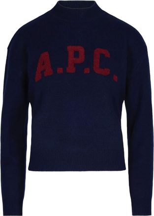 A.P.C. Coltrui met geborduurd logo - Blauw
