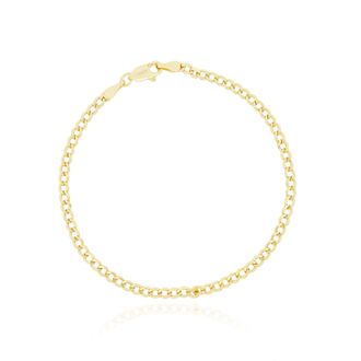 The Lovery Curb Chain Bracelet 2.5 millimeters 6.5 inches