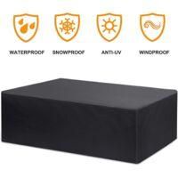 OEM Litzee - Funda Impermeable Para Muebles De Jard&iacute;n De Poli&eacute;ster Oxford 420d - Protecci&oacute;n Contra La Intemperie Y Los Rayos Uv - Compatible Con Conjuntos