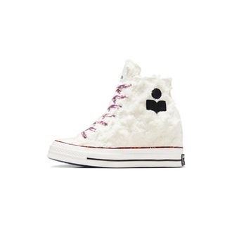 Converse Schoenen, Dames, Veelkleurig, 37 EU, Katoen, Chuck 70 Internal Wedge Hi