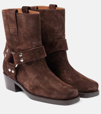 PARIS TEXAS Stivaletti Roxy 45 in suede