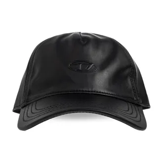 Diesel Caps, male, Black, Size: M C-Heather Cap
