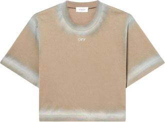 Off-white T-shirts en polos Beige - Dames - T-shirts - Beige - L - Tops