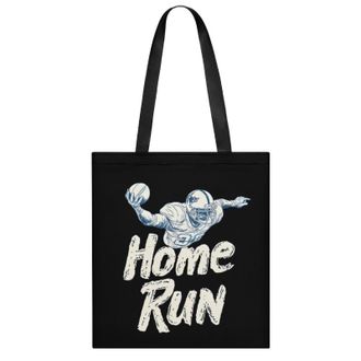 Generic Home Run Football Touchdown Sports Womens Tote Casual Shopping Bag Lightweight Shoulder Bags Hobos Handbag for Work Travel Daily 35x40cm