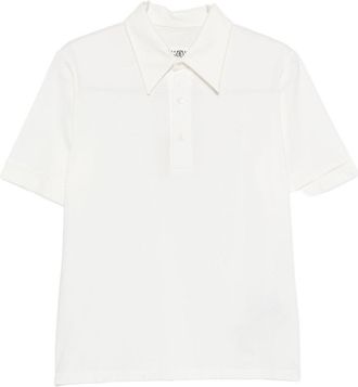 Maison Margiela Logo Baumwoll-Poloshirt