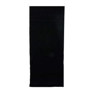 Pinko Winter Scarves, female, Black, Size: ONE SIZE Luxurious Ribbed Scarf Nero