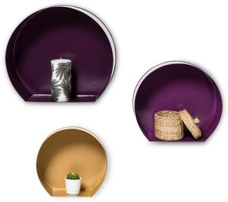 Kayoom Deko-Wandregal »Wandregal-Set Triple 110« 1 Stk. tlg