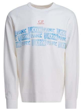 C.P. Company C. P. Company Crewneck Sweatshirt With Logo