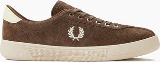 Fred Perry Mens Fred Perry Suede Tennis Shoe - Brown - Size: 10