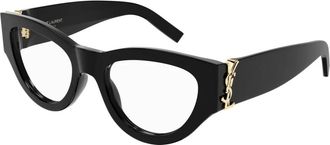 Saint Laurent M94 Optisch Montuur - unisex - Brillen - Zwart - 53 MM - Accessoires