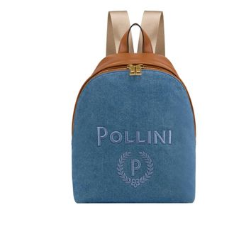 Pollini Backpacks, female, Blue, Size: ONE SIZE Zaino Capri