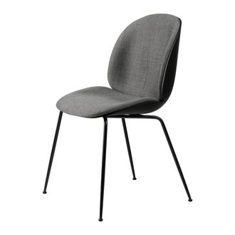 GUBI Beetle Dining Chair Frontpolsterung (Conic Base), Schwarz / Remix 3 (152)
