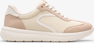 Clarks Ezrinn Lace Sand Combi