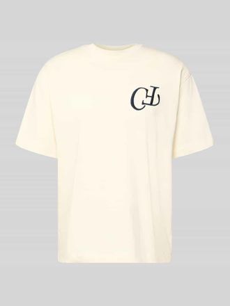 Casual Friday Casual Friday T-Shirt aus reiner Baumwolle Modell KARLBERG in Sand, Gr&ouml;&szlig;e XXL