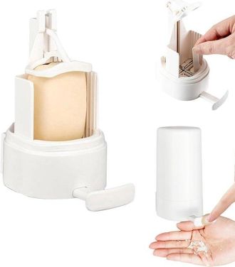 OEM Dispensador De Jab&oacute;n, Molino De Jab&oacute;n, Recipiente Impermeable Con Molinillo De Jab&oacute;n, Montaje En Pared, Blanco (jab&oacute;n Y Desecante No Incluidos)