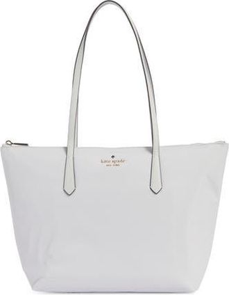 Kate Spade New York kitt medium tote in Platinum Grey at Nordstrom Rack