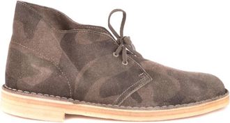 Clarks Stijlvolle Bootie voor dagelijks gebruik - Heren - Veterlaarzen - Groen - 40 EU - Schoenen