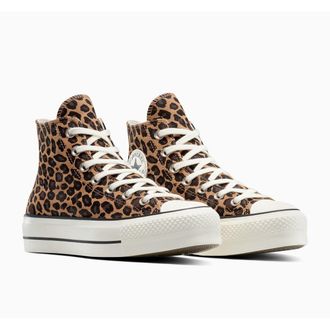 Converse All Star Lift Animal Luxe sneakers