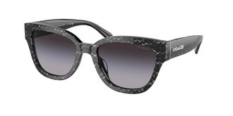 Coach HC8379U CL920 55208G Womens Sunglasses Black Size 54