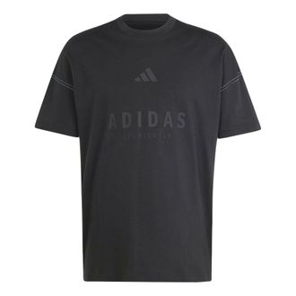 adidas All SZN T-Shirt Asia Sizing Black JJ3658