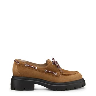 Stuart Weitzman Schoenen, Dames, Bruin, 35 1/2 EU, Su&egrave;de, Hudson Moccasin