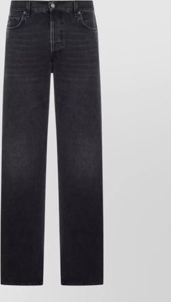 Haikure denim mid-rise straight-leg jeans