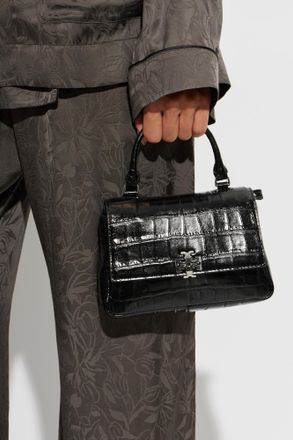 Tory Burch Charlie Bag, Womens, Black