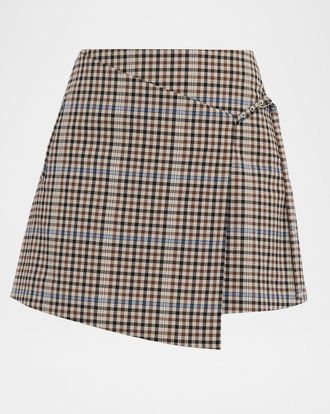 Rails Nial Check Mini Skirt