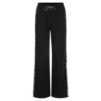 Marc Cain Dames, Broeken, Zwart, Maat: XS Katoen