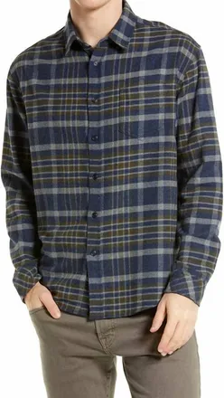 Rails Forrest Shirt In Olive Shire