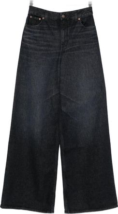 Chlo&eacute; Womens Wide-Leg Jeans
