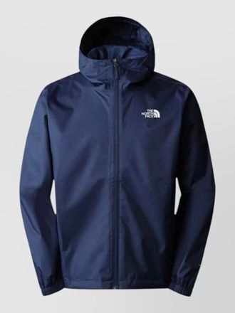 The North Face hooded silk nylon coat elastic cuffs