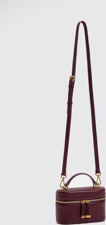 Twinset Smooth Leather Mini Handbag with Removable Strap