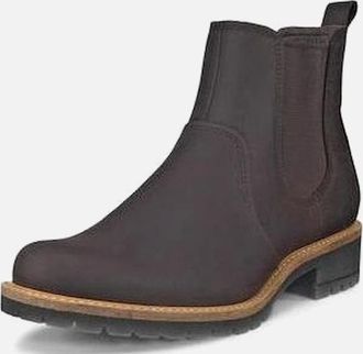Ecco Womens ECCO Elaina Ankle Boot 202103-02178 in Mocha - Black - Size: 4