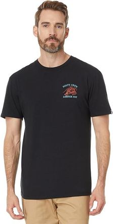 Salty Crew Lobster Pot Premium Short Sleeve T-Shirts Mens T Shirt Black : LG, Cotton