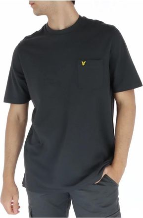 Lyle & Scott Klassiek T-shirt met ronde hals - Heren - T-shirts - Zwart - XL - Katoen - Tops